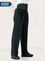 Women’s Pleated Tuxedo Pants