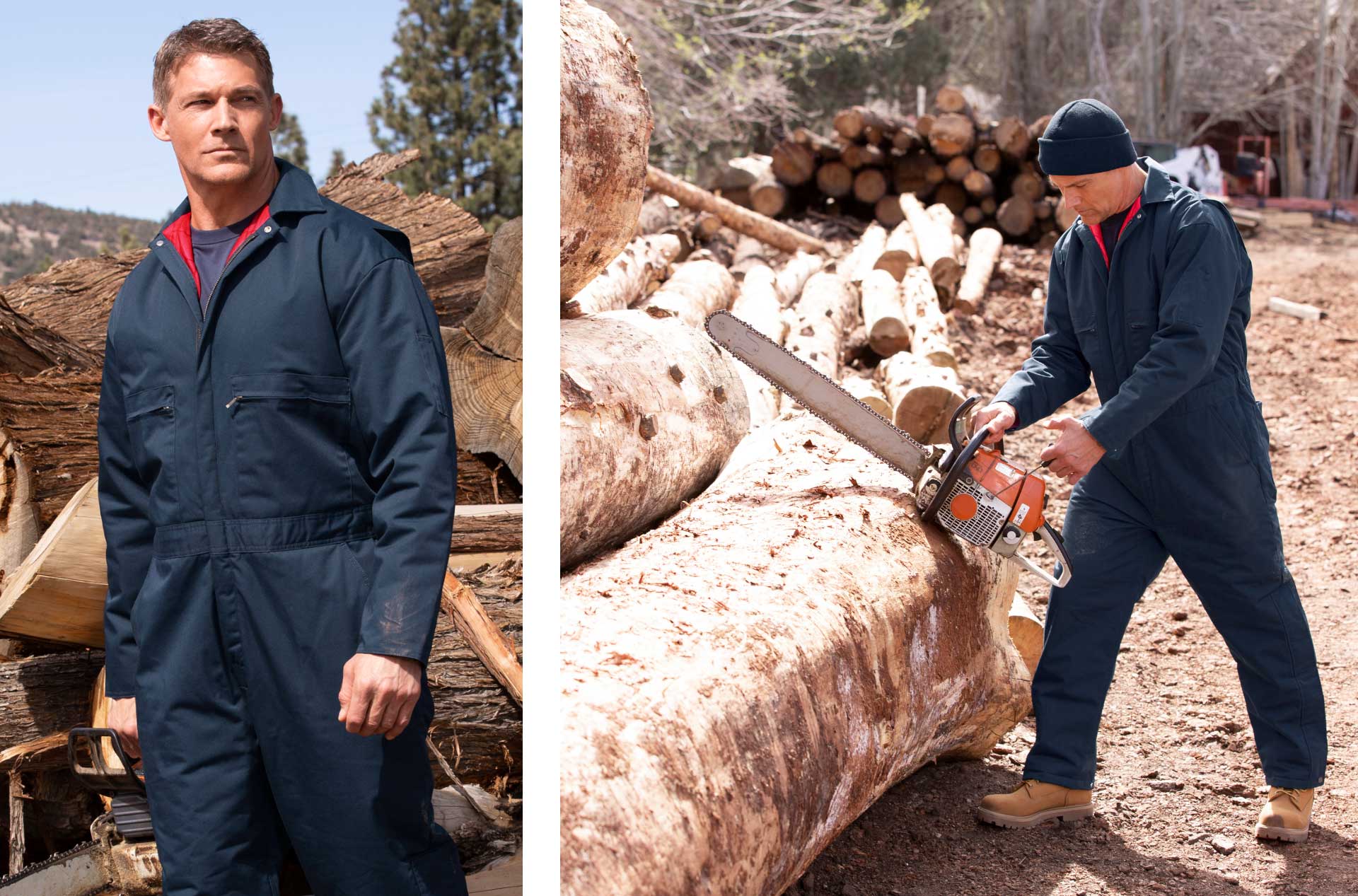 man in SteelGuard Coverall